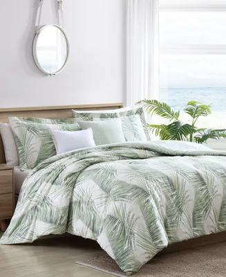 Tommy Bahama Kauai Cotton Reversible 5 Piece Comforter Set, King