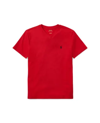 Polo Ralph Lauren Big Boys Cotton Jersey V-Neck T-Shirt