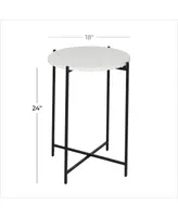 Contemporary Terrazzo Accent Table