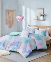 Intelligent Design Cassiopeia Watercolor Tie Dye 4-Pc. Duvet Cover Set