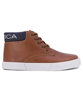 Nautica Big Boys Wharf Harbour Padded Collar Casual High-top Sneaker