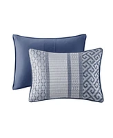 Madison Park Bennett Reversible Jacquard 4-Pc. Quilt Set