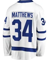 Men's Auston Matthews White Toronto Maple Leafs Away Premier Breakaway Player Jersey