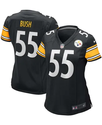 Women's Devin Bush Black Pittsburgh Steelers Game Player Jersey