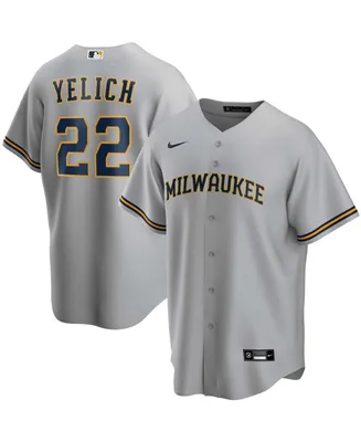 Men's Christian Yelich Milwaukee Brewers Alternate Replica Player Jersey