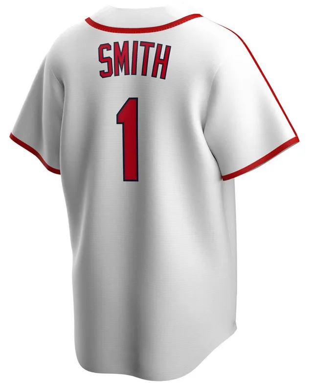 Men's St. Louis Cardinals Ozzie Smith Nike White Home Cooperstown  Collection Player Jersey