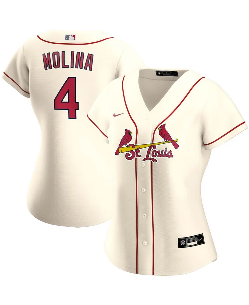 Men’s Yadier Molina St. Louis Cardinals Light Blue Alternate 2020 Replica Jersey