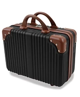 Tresor Carry-on Vanity Trunk Luggage, Set of 2