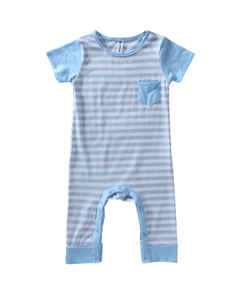 Earth Baby Outfitters Boys or Girls Short Sleeve Romper