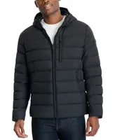 Michael Kors Men's Hooded Puffer Jacket, Created For Macy's