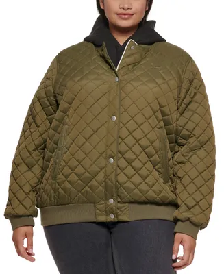 Levi's Plus Quilted Bomber Jacket
