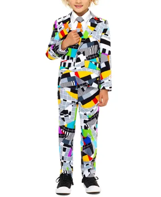 OppoSuits Toddler Boys 3- Piece Testival Retro Suit Set