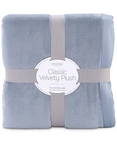 Berkshire Classic Velvety Plush Blanket, Full/Queen, Exclusively at Macy's