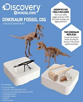Discovery MindBlown Toy Dinosaur Excavation Kit Skeleton 3D Puzzle - Stem