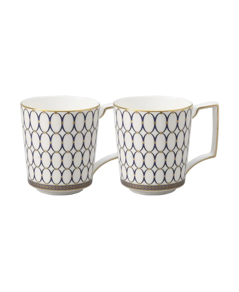 Wedgwood Renaissance Gold Mugs, Set Of 2