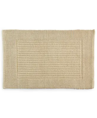 Hotel Collection Striped Woven Bath Rug, 18" x 26", Created for Macy's