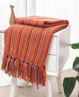 Colorful Woven Home Decorative Sofa Throw Blanket, 60" x 50"