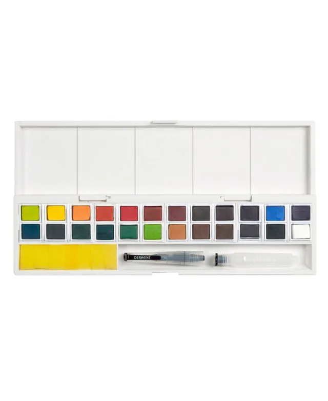 Derwent Inktense Color Pencil Set, 6 Piece