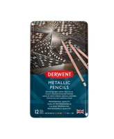 Derwent Metallic Pencil Set, 12 Pieces