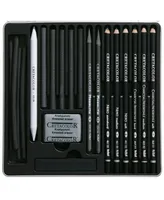 Cretacolor Black Box Drawing Set, 20 Pieces