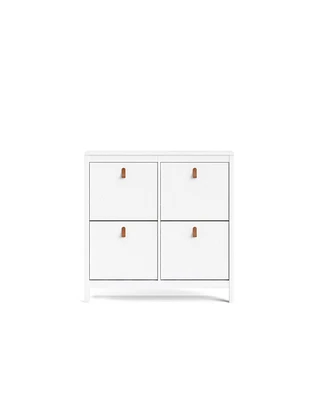 Tvilum Madrid 4-Drawer Shoe Cabinet