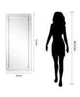 Empire Art Direct Moderno Beveled Rectangle Wall Mirror