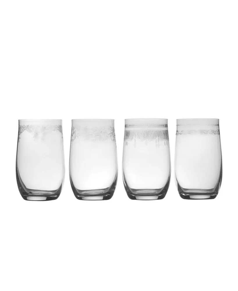 Blue Ombre Set of 4 Highball Glasses, Created for Macy's