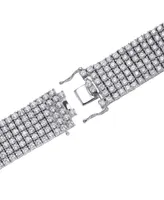 Diamond Multirow Tennis Bracelet (20 ct. t.w.) in 14k White Gold