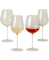 Lenox Tuscany Victoria James Signature Series Warm & Cool Region Wine Glasses, Set of 4