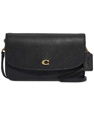 Coach Pebble Leather Hayden Crossbody with Removable Strap