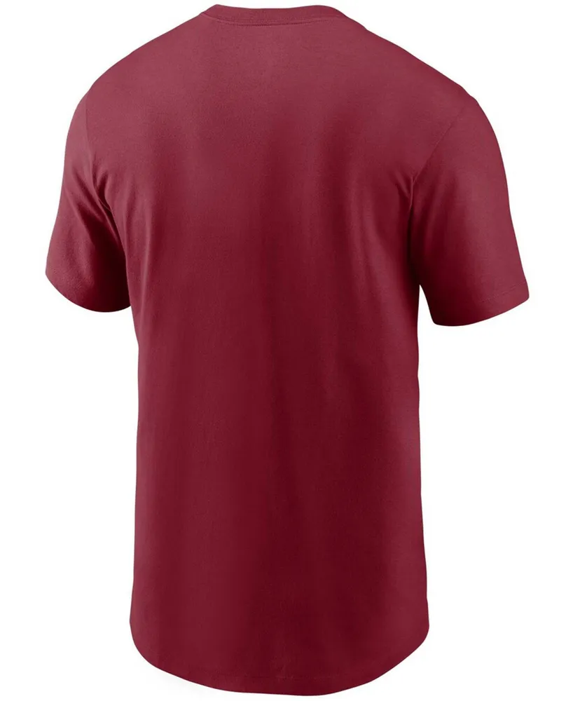 Men's Cardinal Arizona Cardinals Primary Logo T-shirt