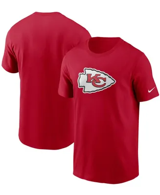 Men's Red Kansas City Chiefs Primary Logo T-shirt