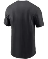 Men's Black Jacksonville Jaguars Primary Logo T-shirt