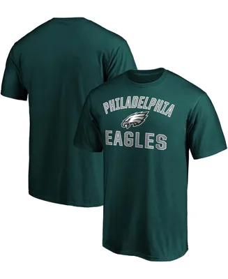 Men's Midnight Green Philadelphia Eagles Victory Arch T-shirt