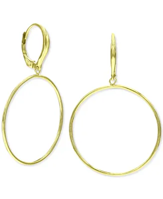 Giani Bernini Circle Dangle Hoop Drop Earrings, Created for Macy's