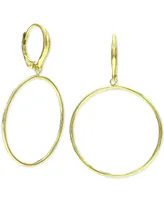 Giani Bernini Circle Dangle Hoop Drop Earrings, Created for Macy's