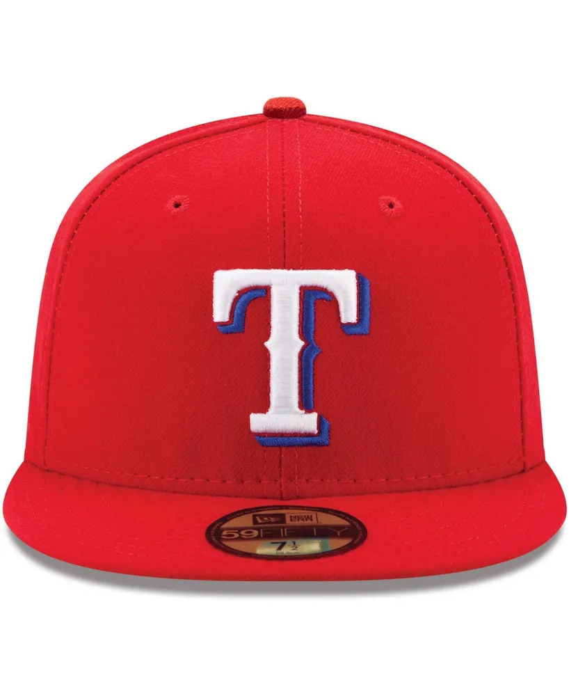New Era Men's Texas Rangers Alternate Authentic Collection On-Field 59FIFTY Fitted Cap