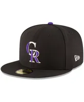 New Era Men's Colorado Rockies Authentic Collection On Field 59FIFTY Structured Hat