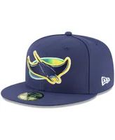 New Era Men's Tampa Bay Rays Alternate Authentic Collection On-Field 59FIFTY Fitted Hat