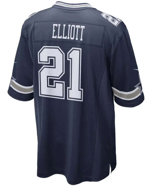 Nike Men's Ezekiel Elliott Navy Dallas Cowboys Alternate Vapor Limited  Jersey - Macy's