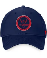 Fanatics Men's Navy Washington Capitals Authentic Pro Team Training Camp Practice Flex Hat