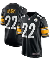 Nike Men's Najee Harris Black Pittsburgh Steelers 2021 Draft First Round Pick Game Jersey