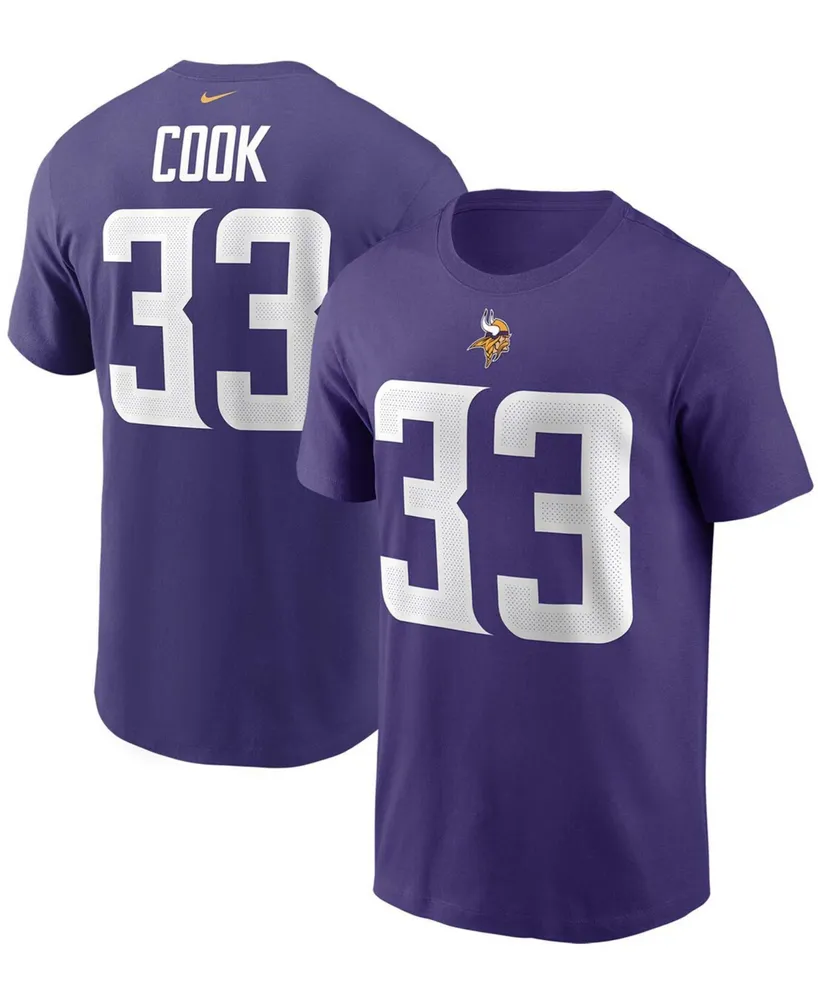 Dalvin Cook Minnesota Vikings Nike Women's Name & Number T-Shirt - Purple