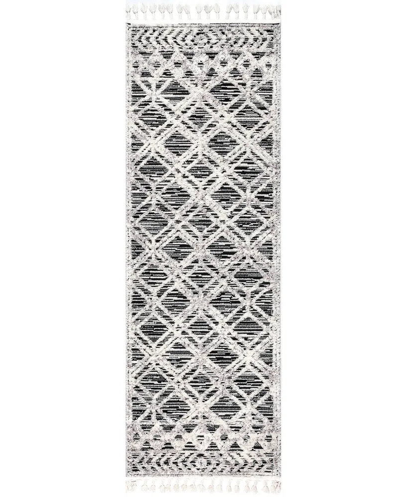 nuLoom Lorden KKLR12A 2'6" x 8' Runner Area Rug