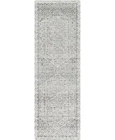 nuLoom Spring RZSP01A 2'6" x 6' Runner Area Rug - Silver