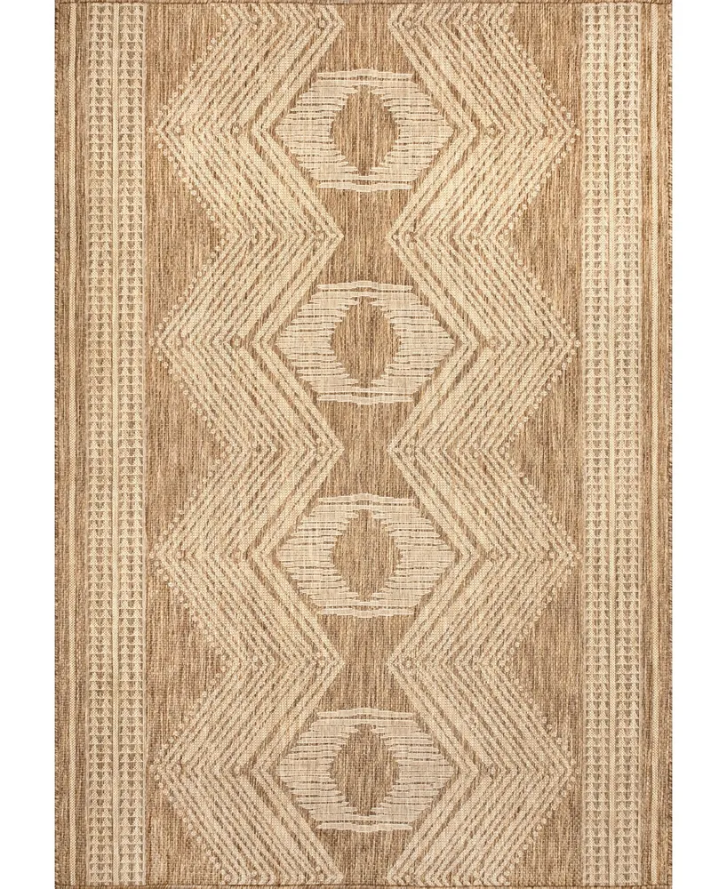 nuLoom Cabana GBCB01A 3'6" x 5' Outdoor Area Rug