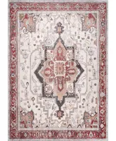 nuLoom Aurora HJAU10A Machine-Washable 4' x 6' Area Rug