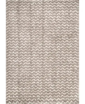 nuLoom Sahara Shag MLSH02D 6'7" x 9' Area Rug