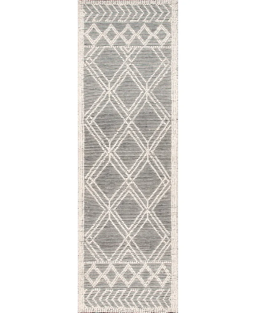 nuLoom Serena VESR01A 2'6" x 8' Runner Area Rug