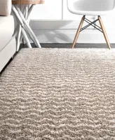 nuLoom Sahara Shag MLSH02D 6'7" x 9' Area Rug